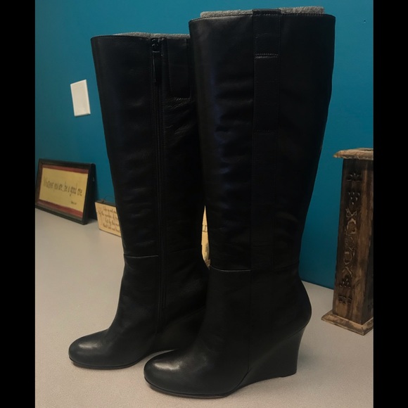 Nine West Shoes - NWOT Nine West High Leather Boots